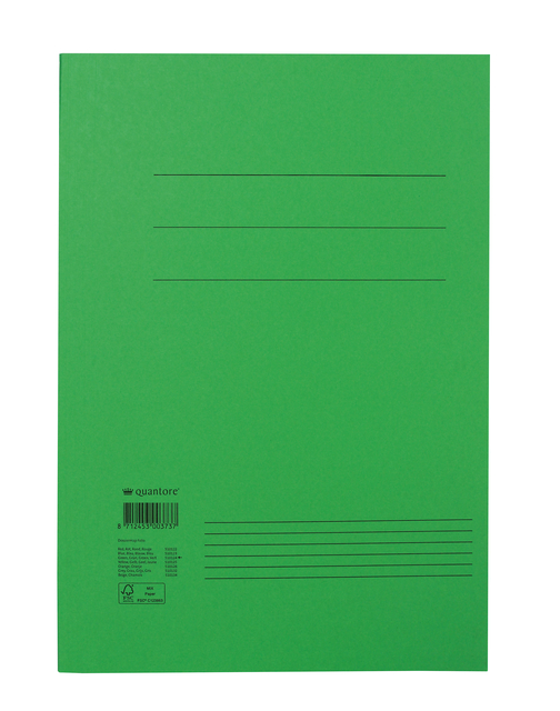 Dossiermap Quantore folio 300gr groen afbeelding