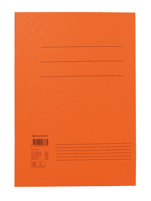 Dossiermap Quantore folio 300gr oranje afbeelding