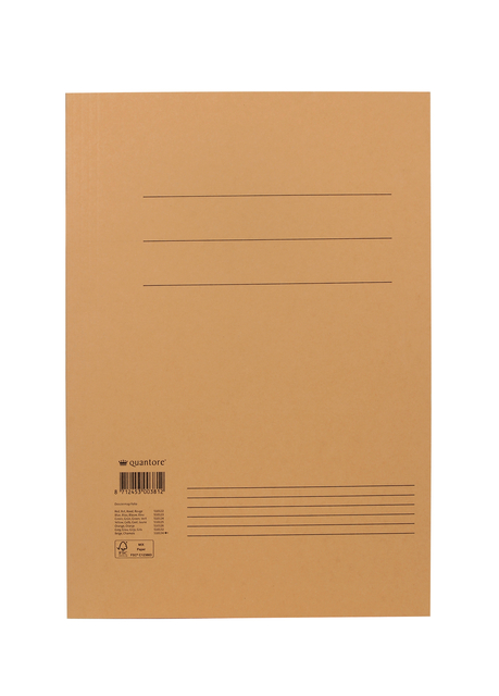 Dossiermap Quantore folio 300gr chamois afbeelding