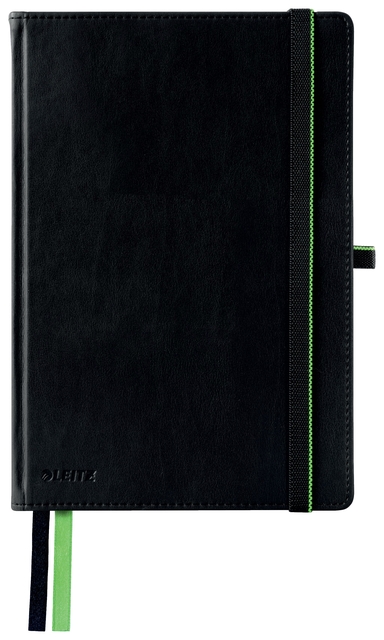 Notitieboek Leitz Complete A5 lijn 160 pagina&apos;s 100gr zwart afbeelding