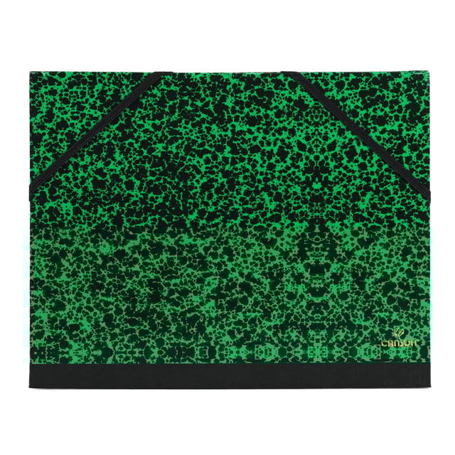 Tekenmap Canson Studio 520x720mm elastieksluiting groen afbeelding