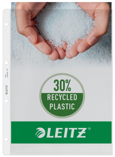 Showtas Leitz Premium copy safe 0.12mm 4-gaats PP A4 transparant 100 stuks — Foto 2 van 2