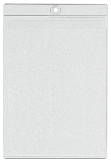 Insteekmap U-model Leitz Premium met ophangoog 0.20mm PVC A5 transparant 50 stuks afbeelding