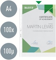 Showtas Leitz Premium 0.10mm PP A4 transparant 100 stuks-9