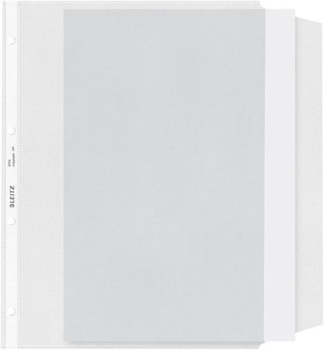 Showtas Leitz Premium met klep copy safe 0.13mm PP A4 transparant 50 stuks