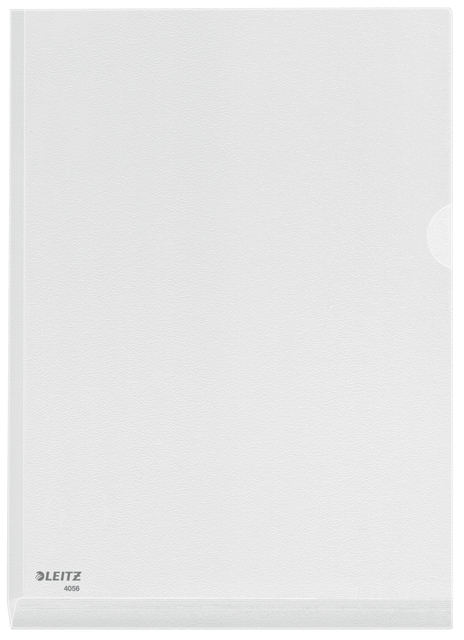 Insteekmap L-model Leitz premium A4 0.17mm PVC met expansievouw nerf 5 stuks afbeelding