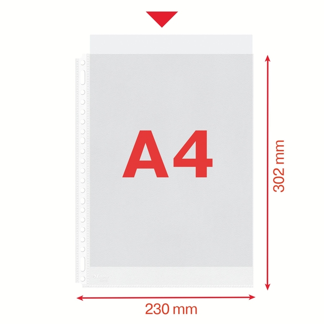 Showtas Esselte 0.08mm 21-gaats A4 mat 100 stuks — Foto 2 van 2