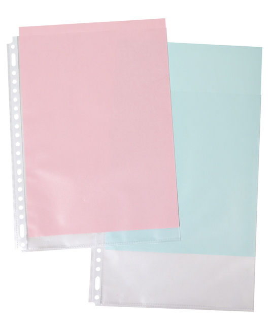 Showtas Esselte 0.08mm 21-gaats A4 mat 100 stuks afbeelding