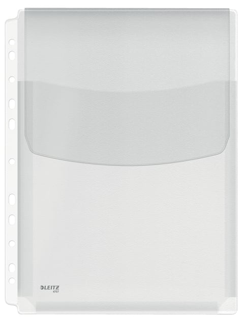 Harmonica showtas Leitz Premium met klep 0.17mm PVC A4 5 stuks afbeelding