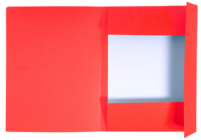 Dossiermap Exacompta Forever A4 3 kleppen 280gr rood — Foto 2 van 2