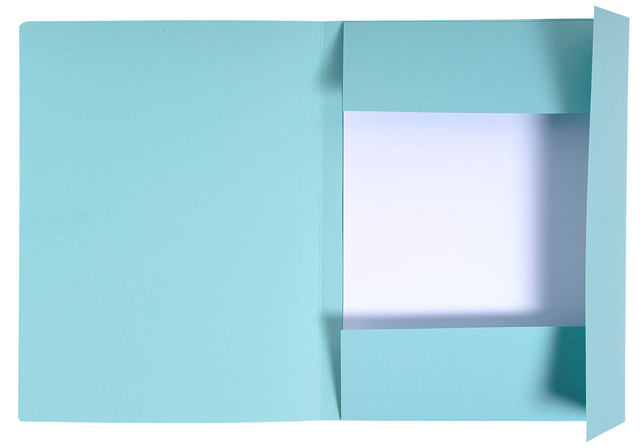 Dossiermap Exacompta Forever A4 3 kleppen 280gr blauw — Foto 2 van 2