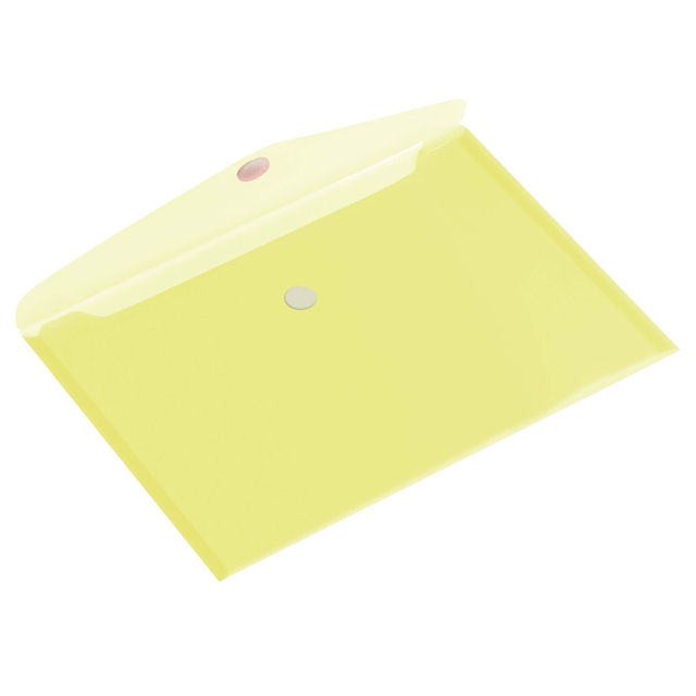 Enveloptas Europel A5 250x180mm dwars transparant geel afbeelding