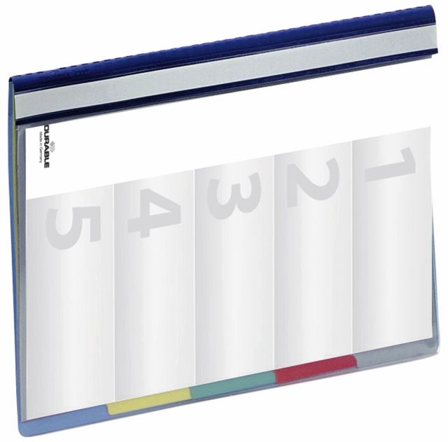 Organisatiemap Durable Divisoflex A4 blauw afbeelding