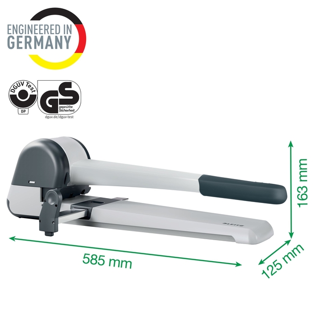 Perforator Leitz Heavy Duty Super 5182 250 vel zilver — Foto 2 van 2