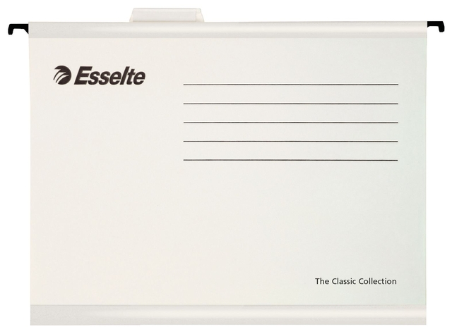 Hangmap Esselte Classic A4 V-bodem 345x240mm wit afbeelding