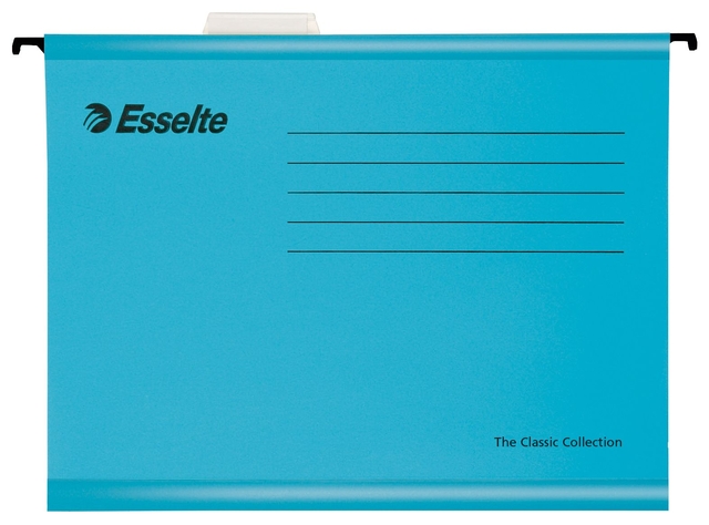 Hangmap Esselte Classic folio V-bodem 382x240mm blauw afbeelding