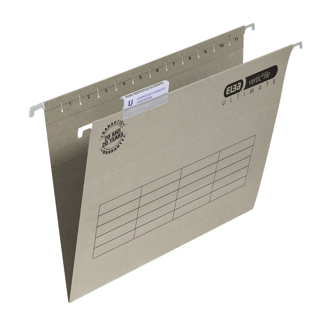 Hangmap Elba Verticfile Ultimate A4 V-bodem grijs afbeelding