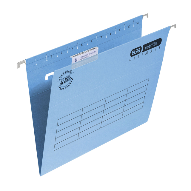 Hangmap Elba Verticfile Ultimate A4 V bodem blauw afbeelding