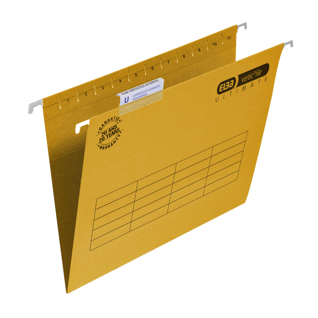 Hangmap Elba Verticfile Ultimate A4 V bodem geel afbeelding