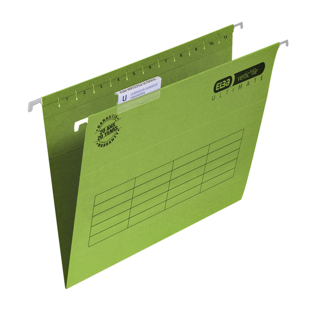Hangmap Elba Verticfile Ultimate A4 V bodem groen afbeelding