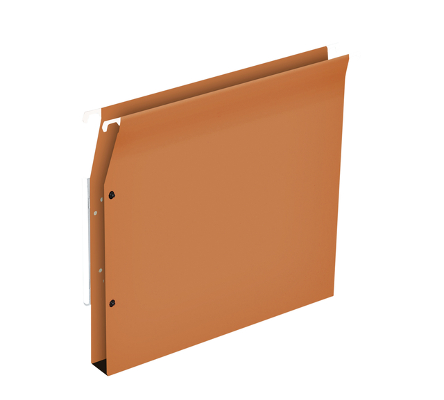 Hangmap Medium Flex A4 U-bodem 30mm karton oranje afbeelding