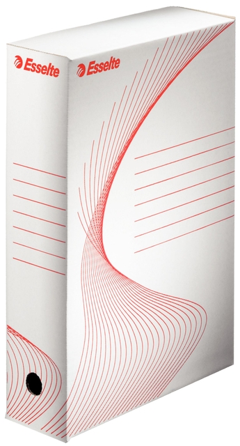 Archiefdoos Esselte Boxycolor 80mm 352x250mm wit afbeelding