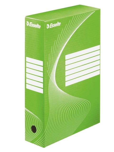 Archiefdoos Esselte Boxcolor 80mm groen afbeelding