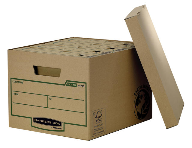 Archiefdoos Bankers Box Earth 270x335x391mm bruin — Foto 2 van 2