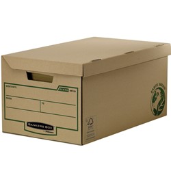 Opbergdoos Bankers Box Earth flip top bruin