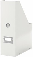 Tijdschriftencassette Leitz WOW click & store gerecycled karton wit-2