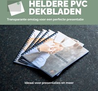 Voorblad Fellowes A4 PVC 180micron recycled 100 stuks-1