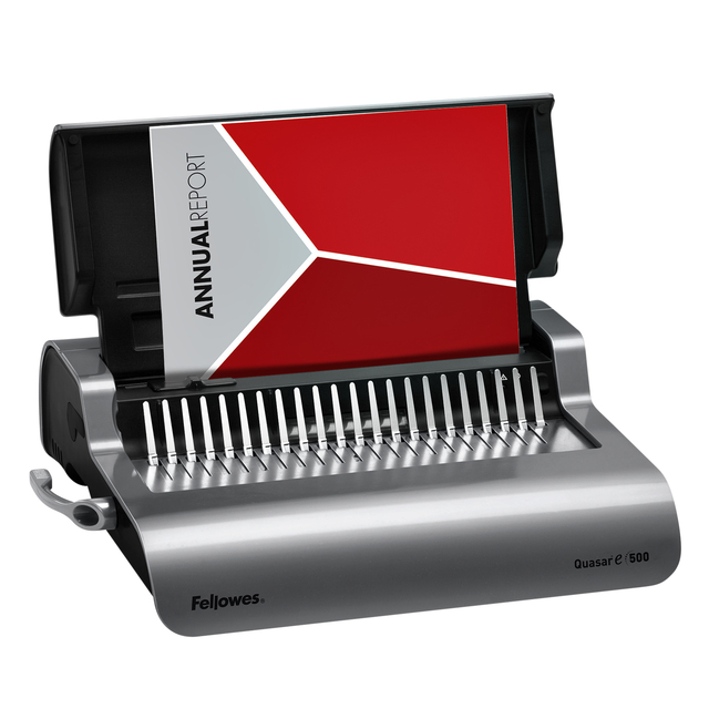 Inbindmachine Fellowes Quasar-E 21-gaats afbeelding