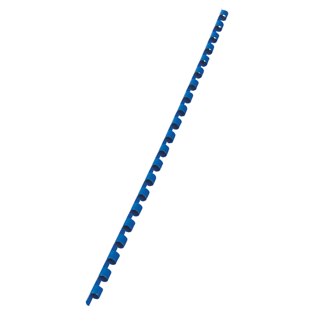 Bindrug GBC 6mm 21rings A4 blauw 100 stuks — Foto 2 van 2