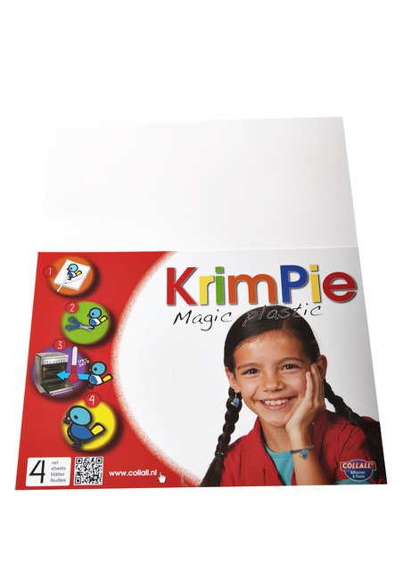 Krimpievel Collall Magic Plastic wit set à 4 vel afbeelding