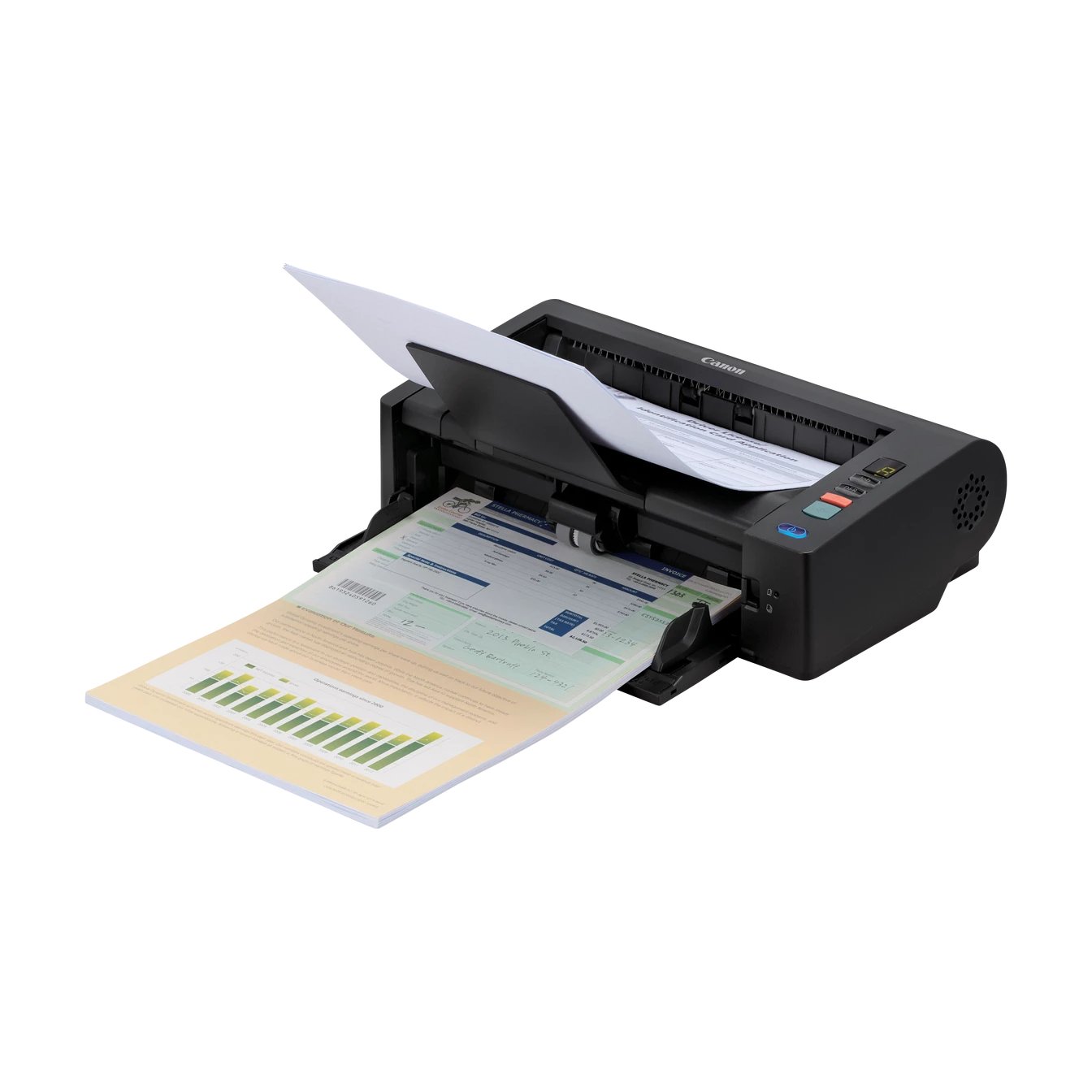 Canon imageFORMULA DR-M140II Scanner met ADF + invoer voor losse vellen 600 x 600 DPI A4 Zwart afbeelding