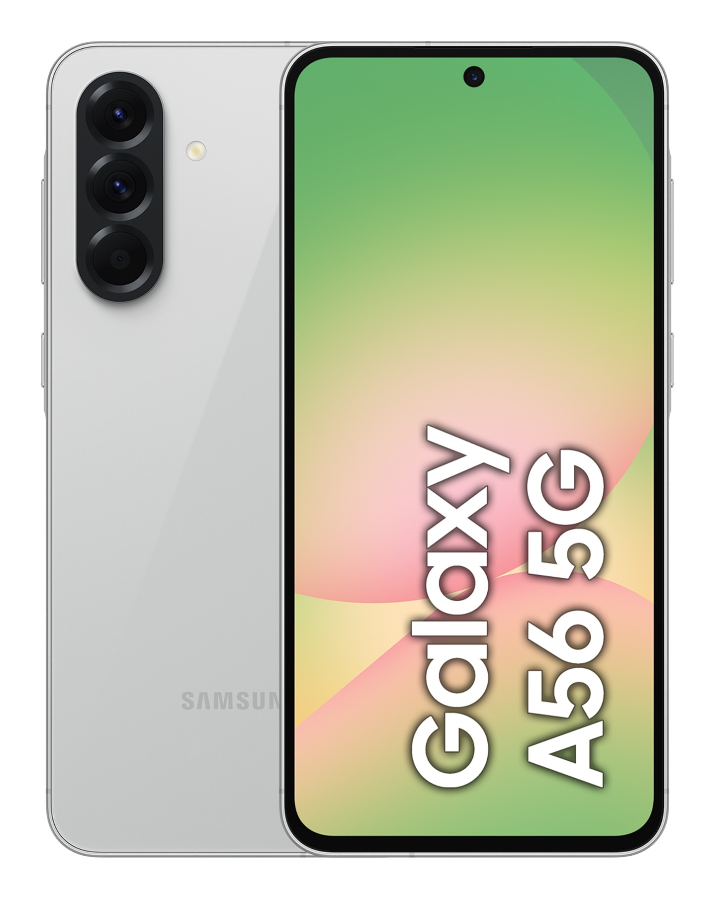 Samsung Galaxy A56 17 cm (6.7") Dual SIM Android 15 5G USB Type-C 8 GB 128 GB 5000 mAh Licht Grijs afbeelding