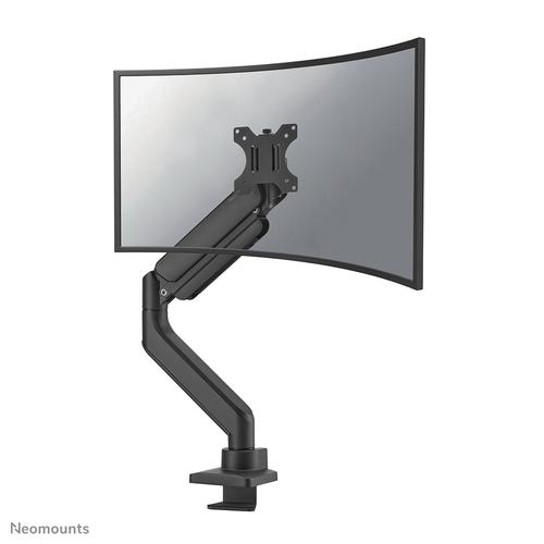 Neomounts NEXT Core Desk Mount 1 Ultra Wide Curved screen (Topfix clamp/grommet) afbeelding