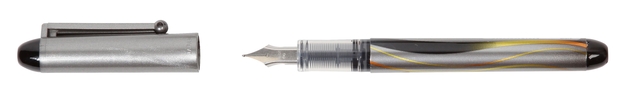 Vulpen Pilot Vpen medium zilver/zwart afbeelding