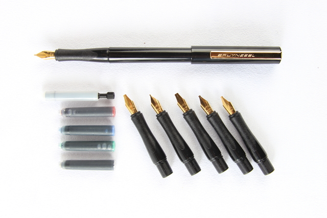 Kalligrafiepen Bruynzeel luxe set à 14 stuks 60344014 — Foto 2 van 2
