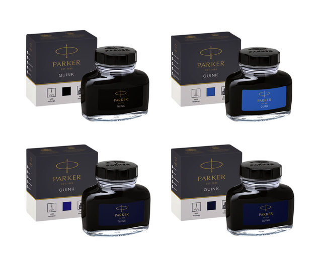 Vulpeninkt Parker Quink permanent 57ml zwart — Foto 2 van 2
