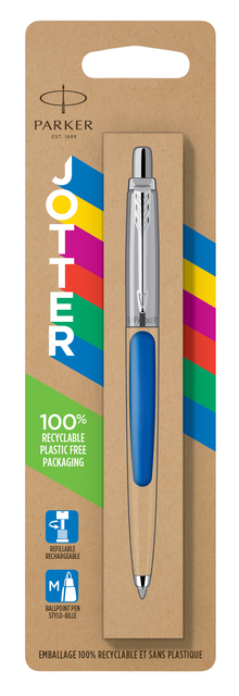 Balpen Parker Jotter Original blue CT medium blister à 1 stuk afbeelding