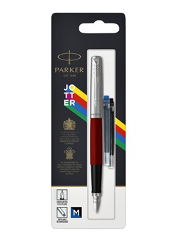 Vulpen Parker Jotter Original CT M rood blister à 1 stuk