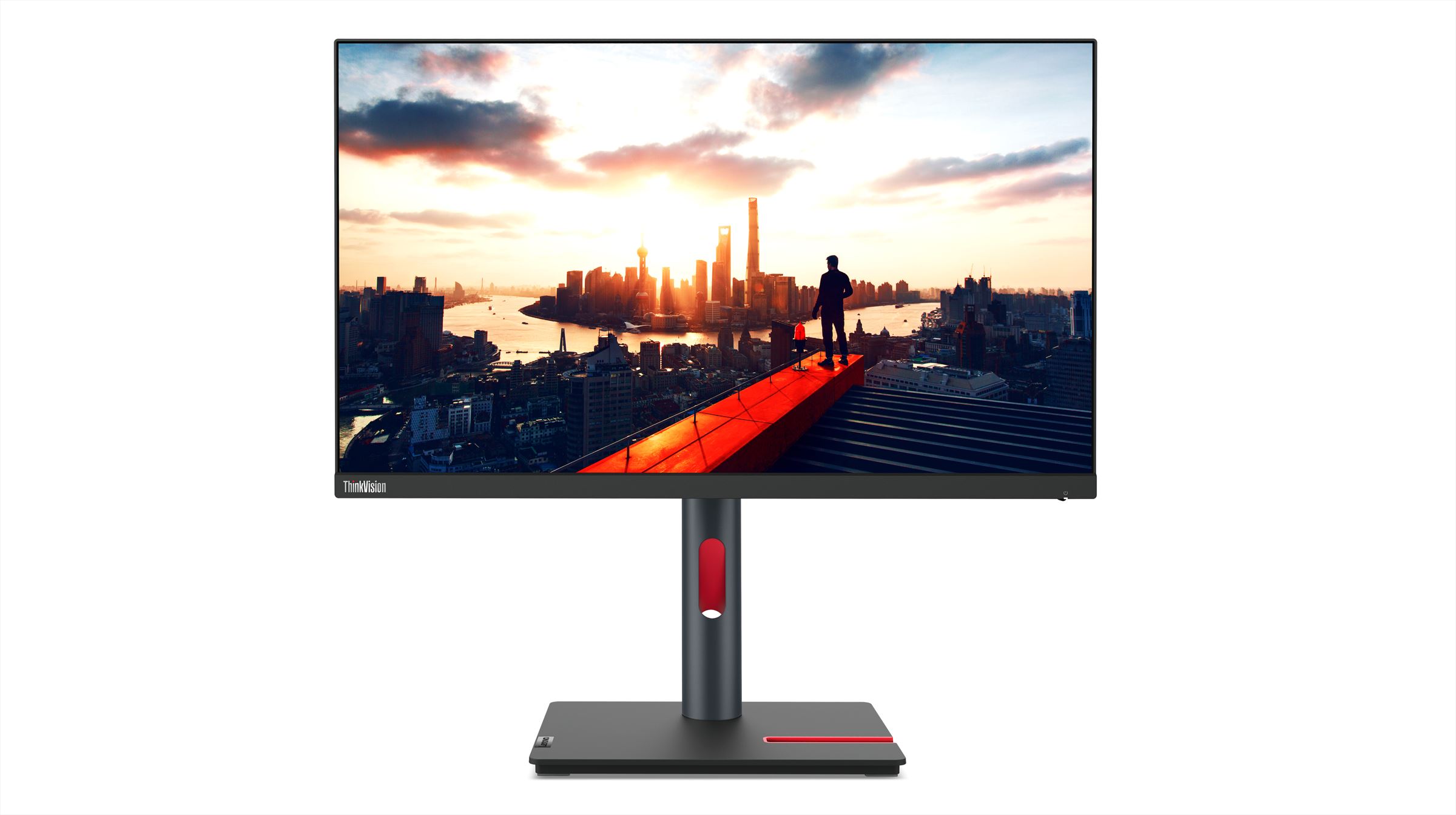 Lenovo ThinkVision P24h-30 LED display 60,5 cm (23.8") 2560 x 1440 Pixels Quad HD Zwart afbeelding