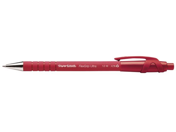 Balpen Paper Mate Flexgrip Ultra medium rood afbeelding