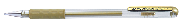 Gelschrijver Pentel K118 Grip medium goud afbeelding