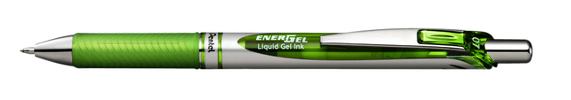 Gelschrijver Pentel BL77 Energel medium lichtgroen afbeelding