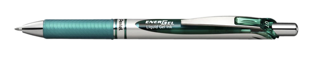 Gelschrijver Pentel BL77 Energel medium turquoise afbeelding