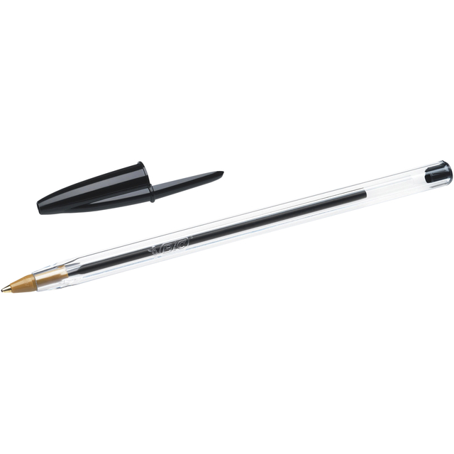 Balpen Bic Cristal medium zwart afbeelding