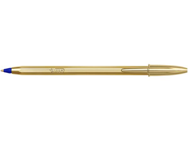 Balpen BIC Cristal medium goud afbeelding