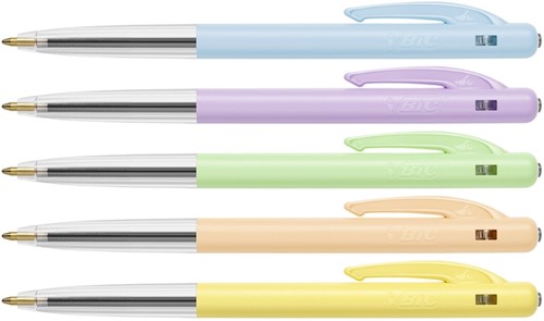 Balpen Bic M10 Colors Limited Edition medium assorti 8+2 gratis-2